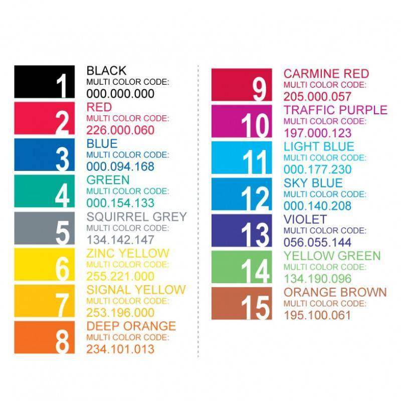 Stamp Ink Colors